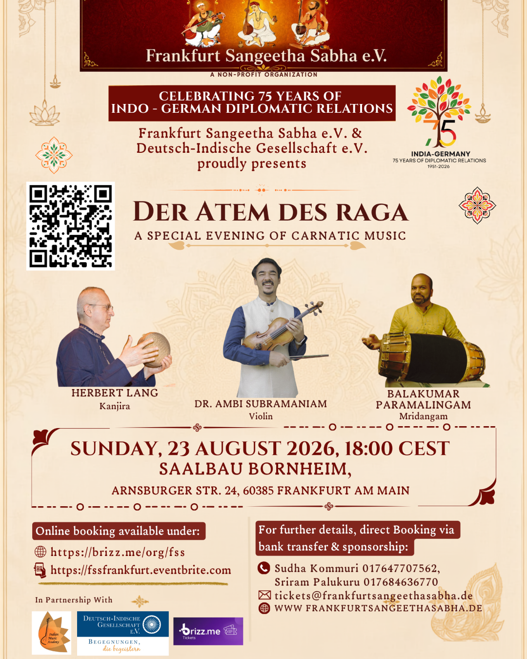 DER ATEM DES RAGA – Frankfurt am Main – Photo 2