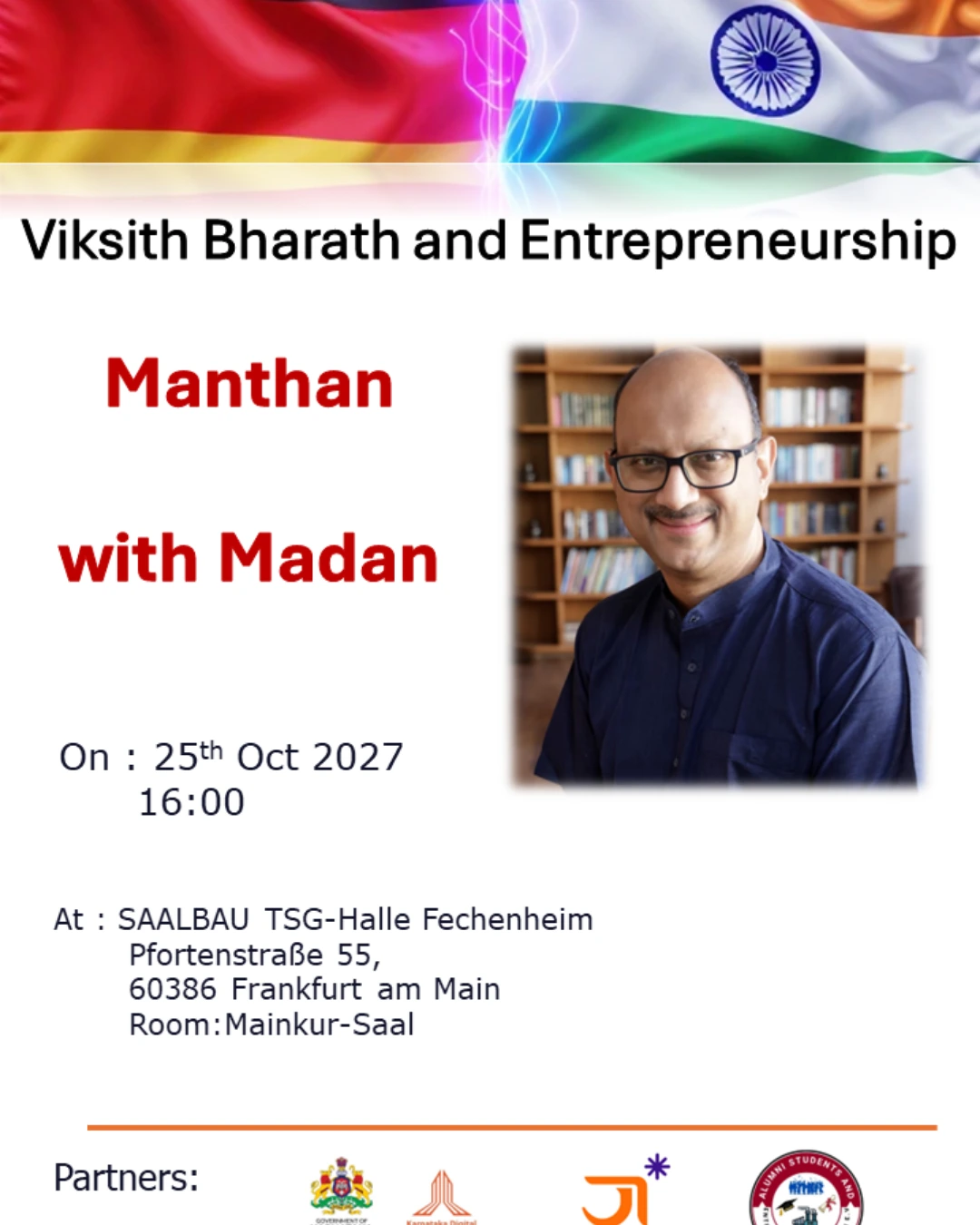 Manthan with Madan – Frankfurt am Main – Photo 2