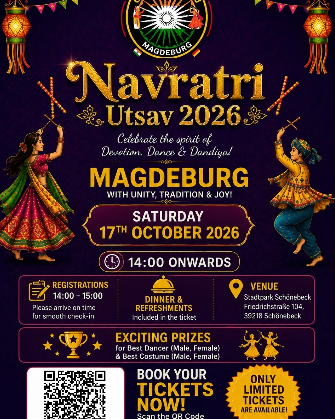 Navratri Utsav 2026 | Gujarati Samaj Magdeburg – Schönebeck (Elbe) – Photo 3