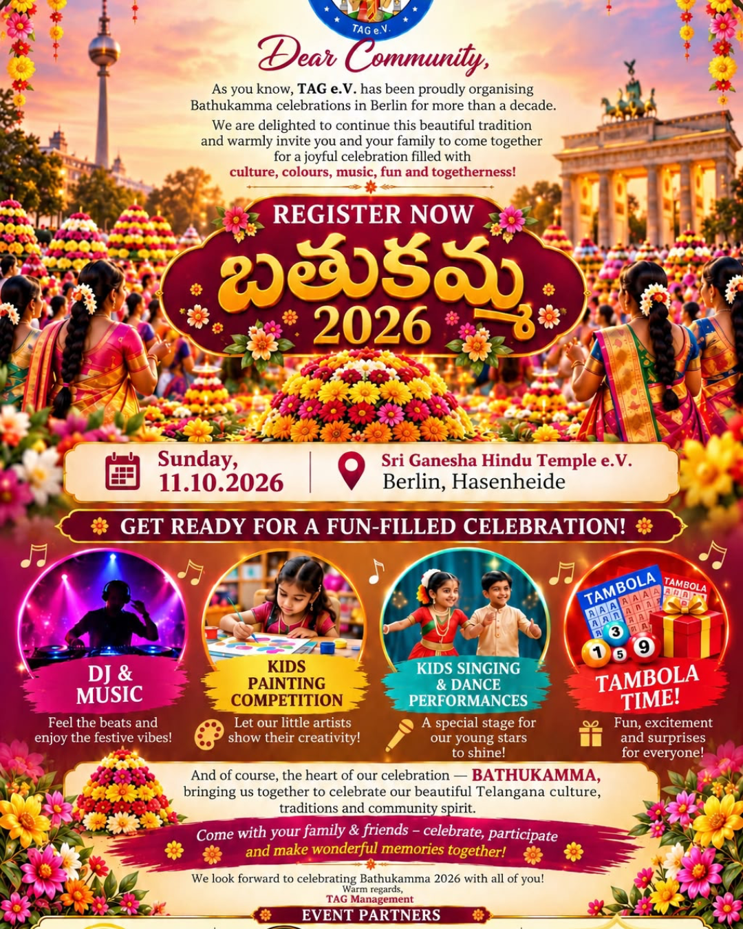 Bathukamma Celebrations Berlin 2026 – Berlin – Photo 2