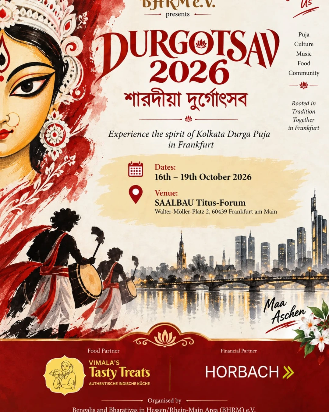 BHRM Durga Puja 2026 – Frankfurt – Frankfurt – Photo 3