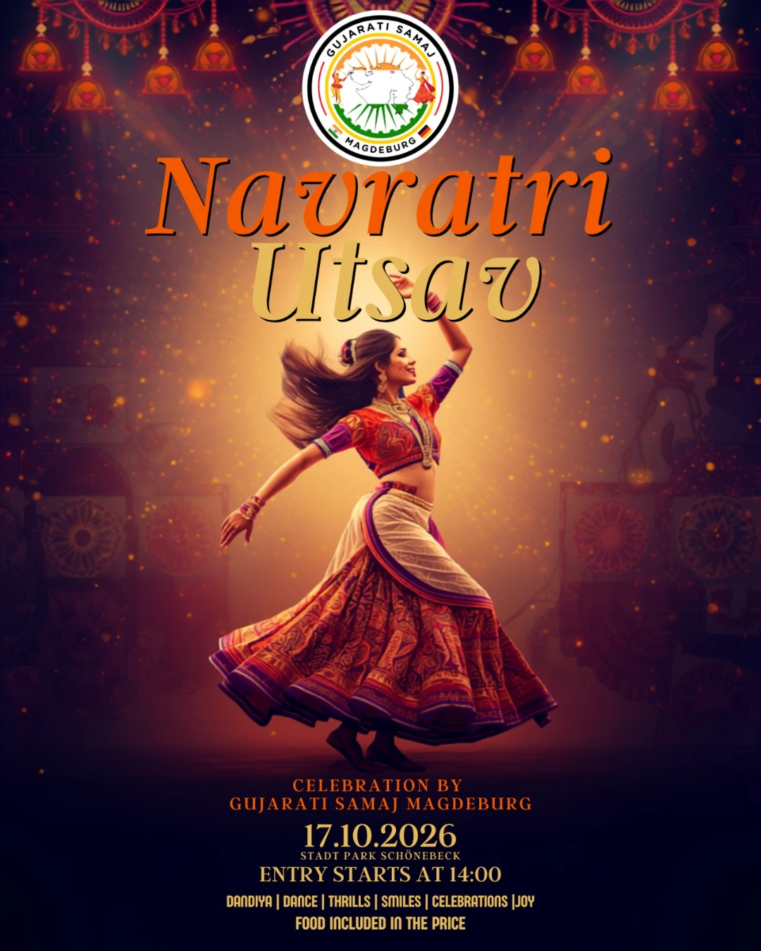 Navratri Utsav 2026 | Gujarati Samaj Magdeburg – Schönebeck (Elbe) – Photo 2