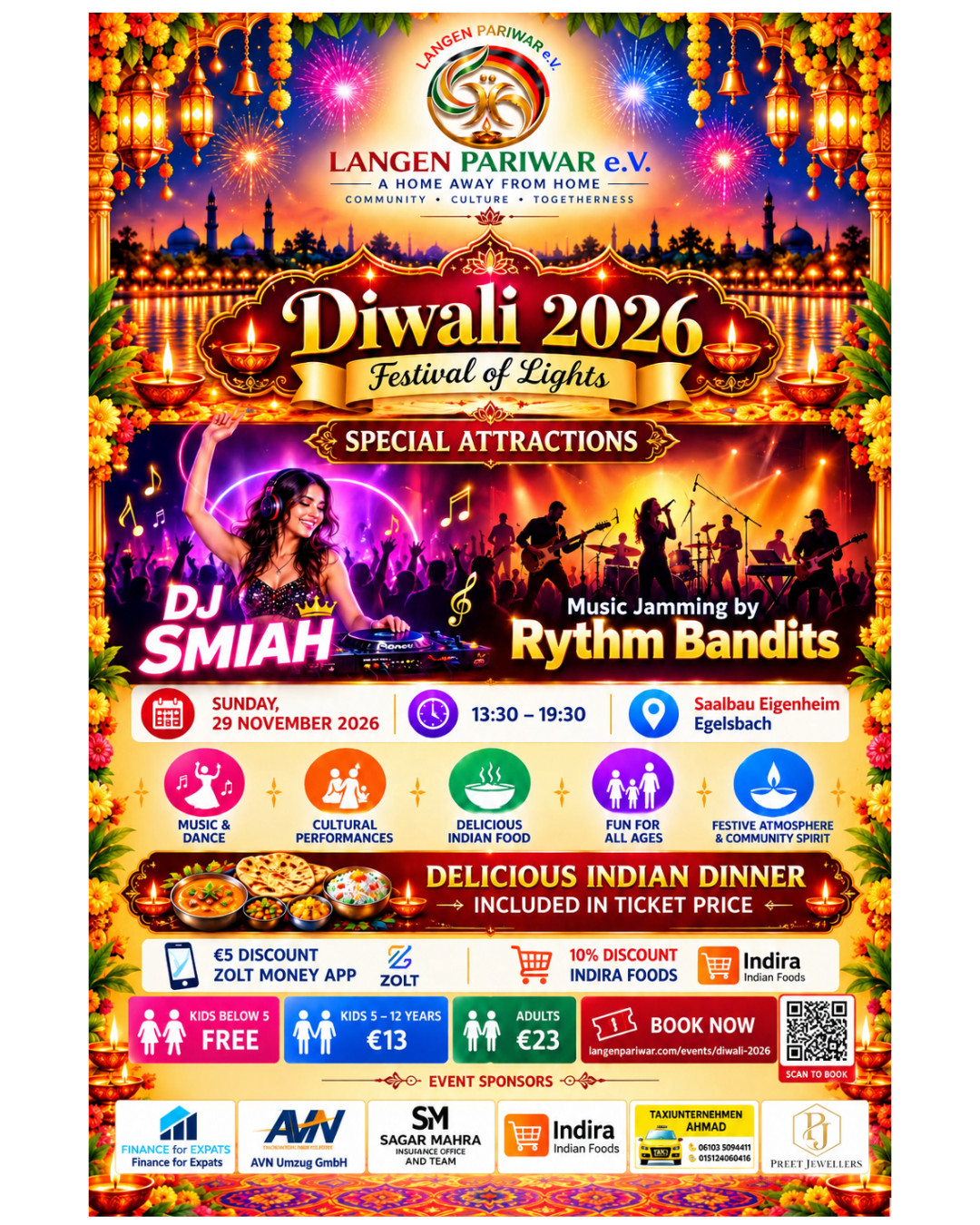 Diwali 2026 - Langen Pariwar e.V. – Egelsbach