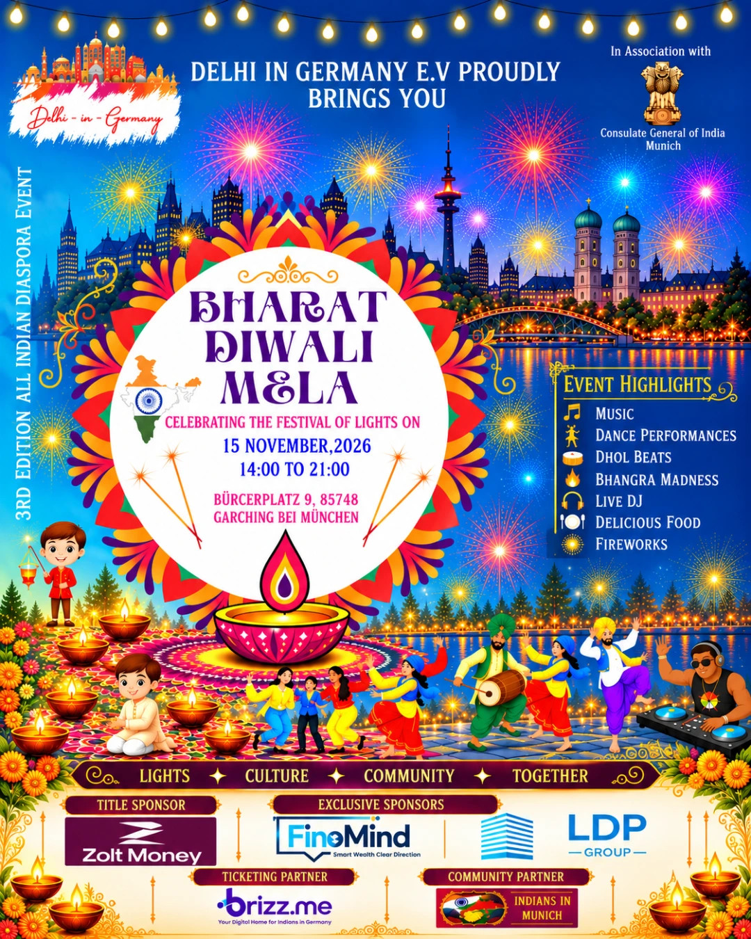 Bharat Diwali Mela 2026 – Munich