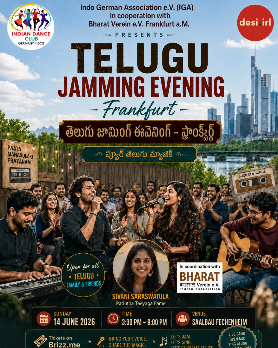 Telugu Jamming Evening - Frankfurt 2026 – Frankfurt am Main