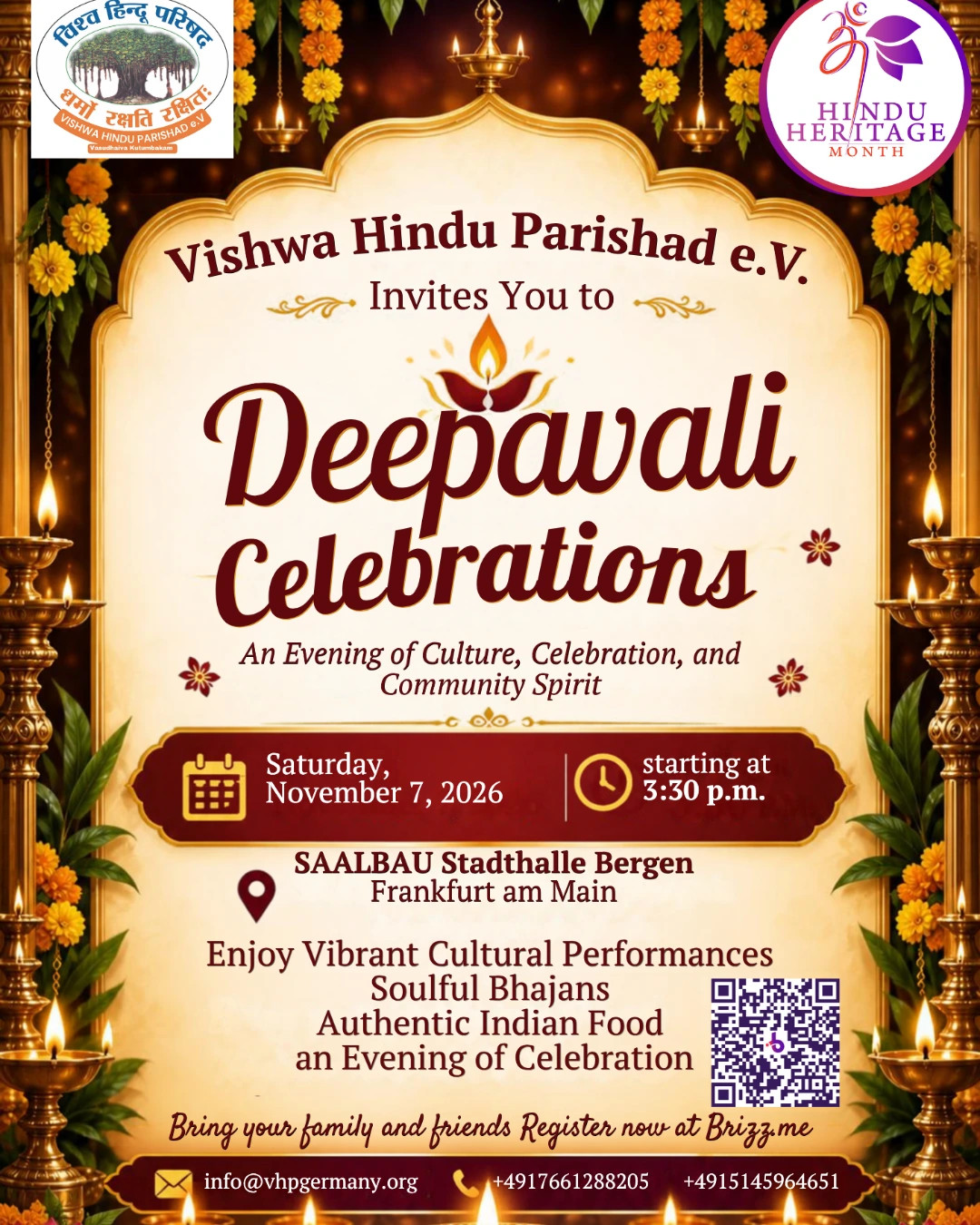 Deepavali2026 – Frankfurt am Main