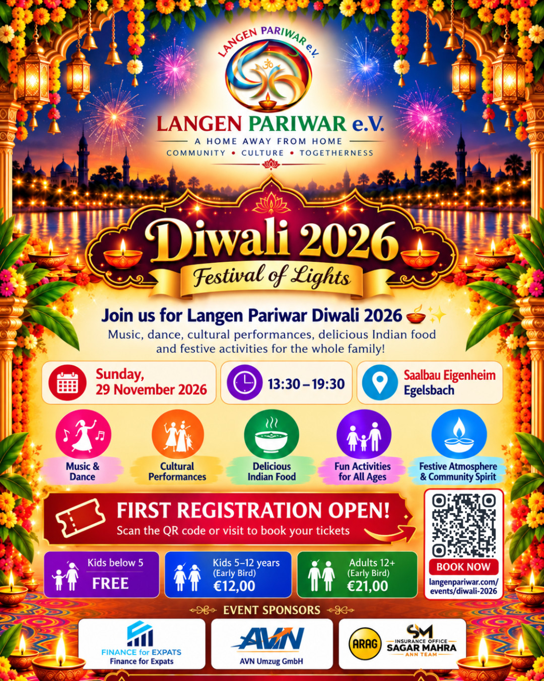 Diwali 2026 - Langen Pariwar e.V. – Egelsbach