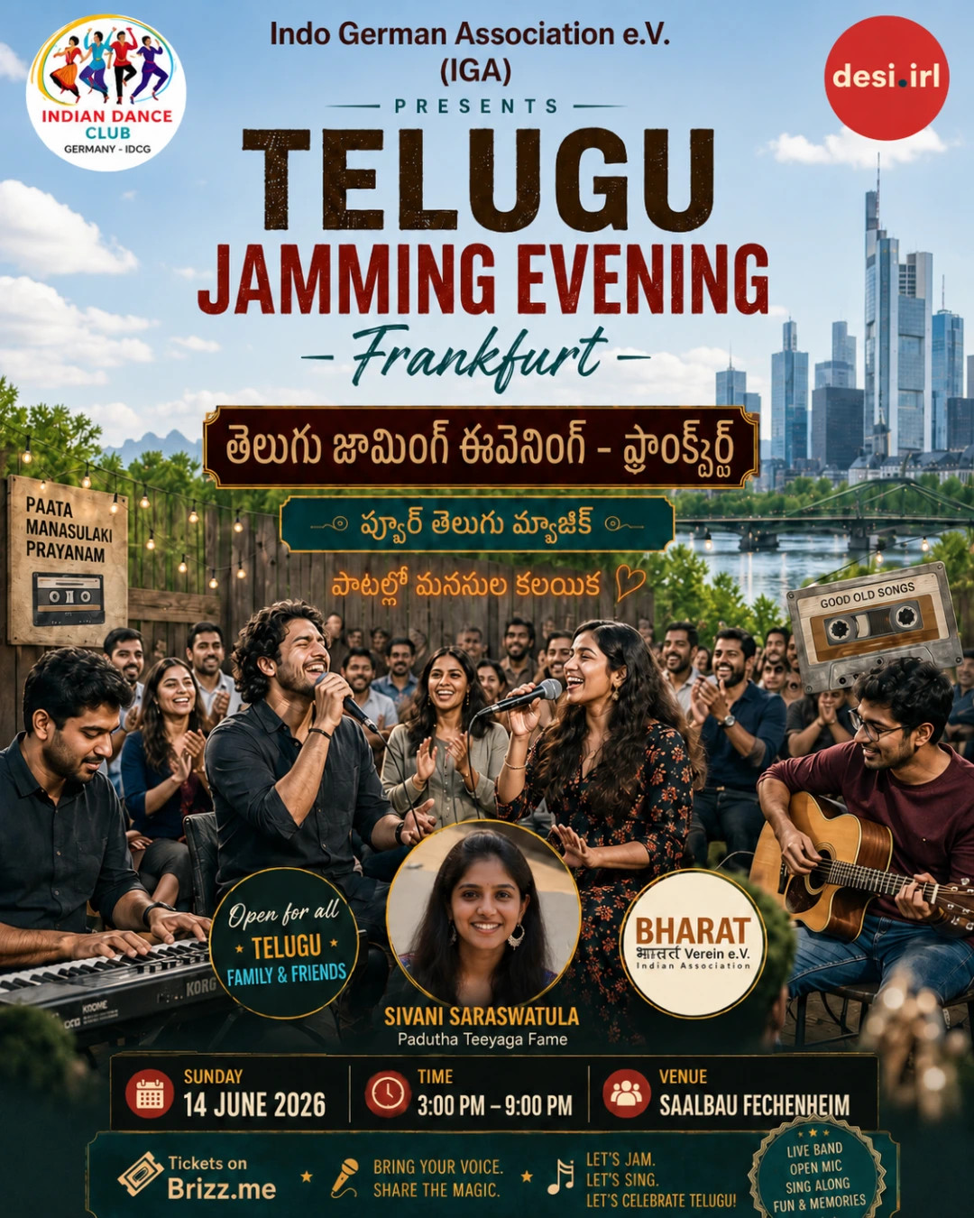 Telugu Jamming Evening - Frankfurt 2026 – Frankfurt am Main