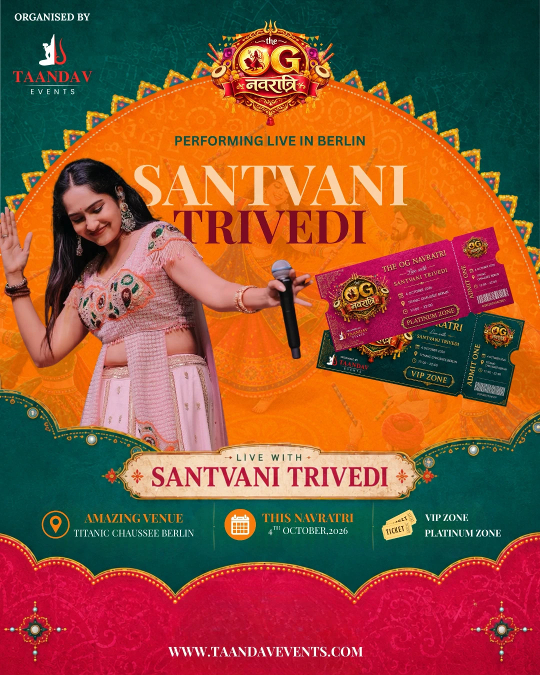 ✨THE OG NAVRATRI-WITH SANTVANI TRIVEDI✨ – Berlin