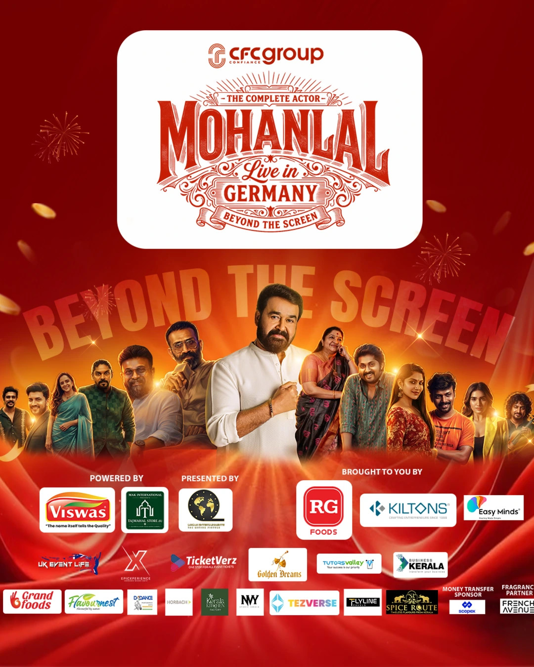 CFC Group The Complete Actor Mohanlal Live in Germany- Beyond the Screen – Oberhausen