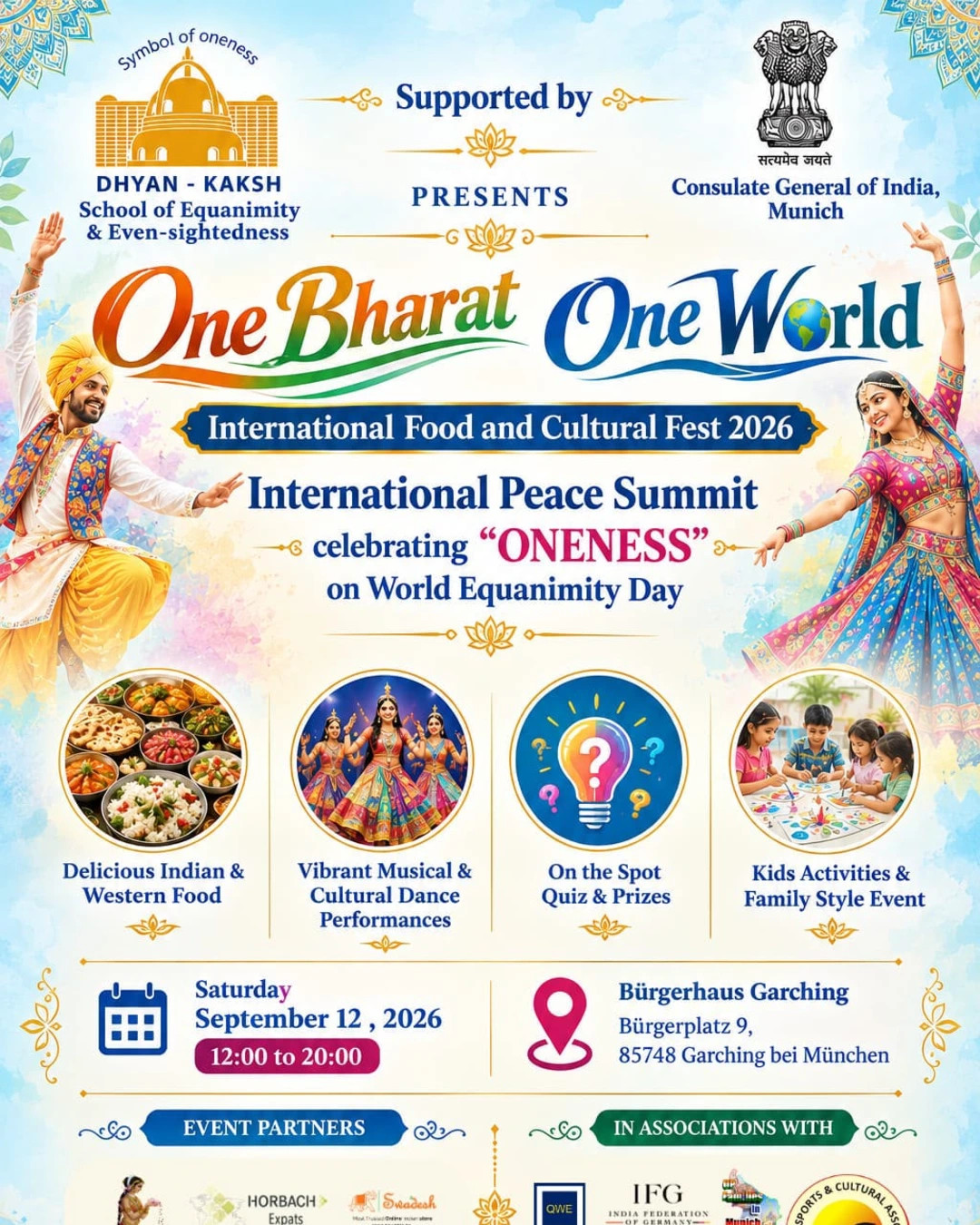 ONE BHARAT • ONE WORLD 🌍 – Garching b. München