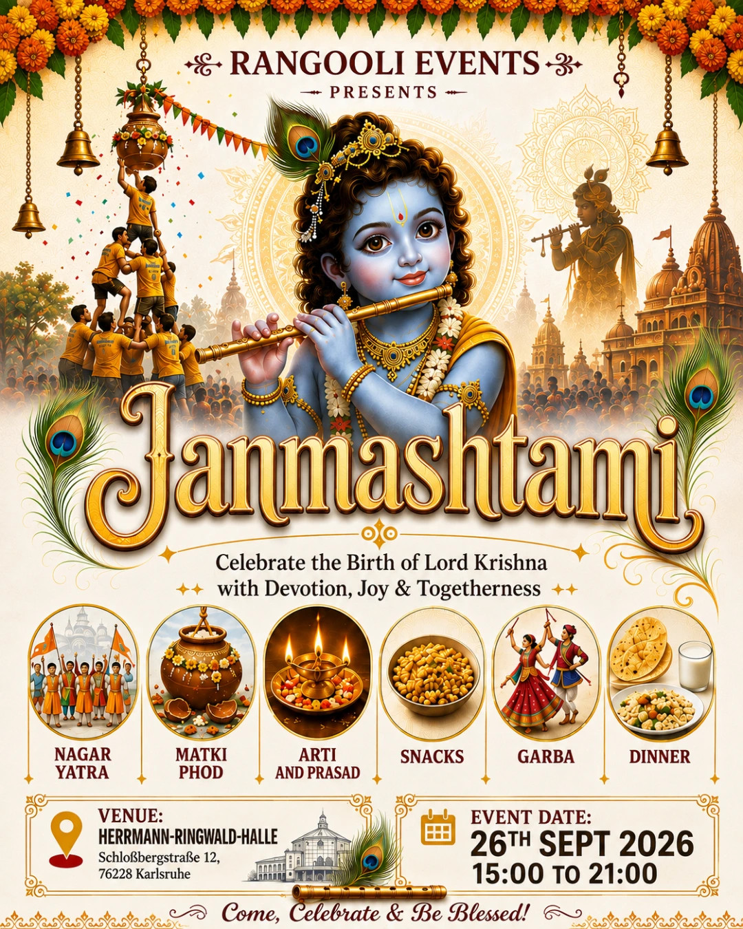 Janmashtami & Pre-Navratri 2026 – Karlsruhe