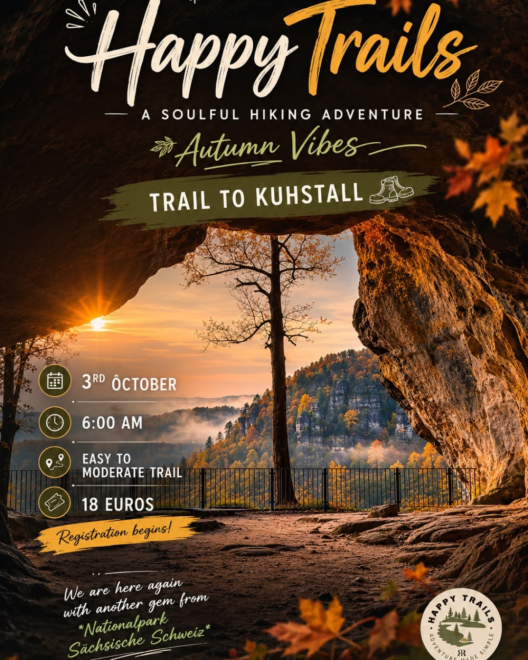 Happy Trails - A Soulful Hiking Adventure - Autumn Vibes – Berlin