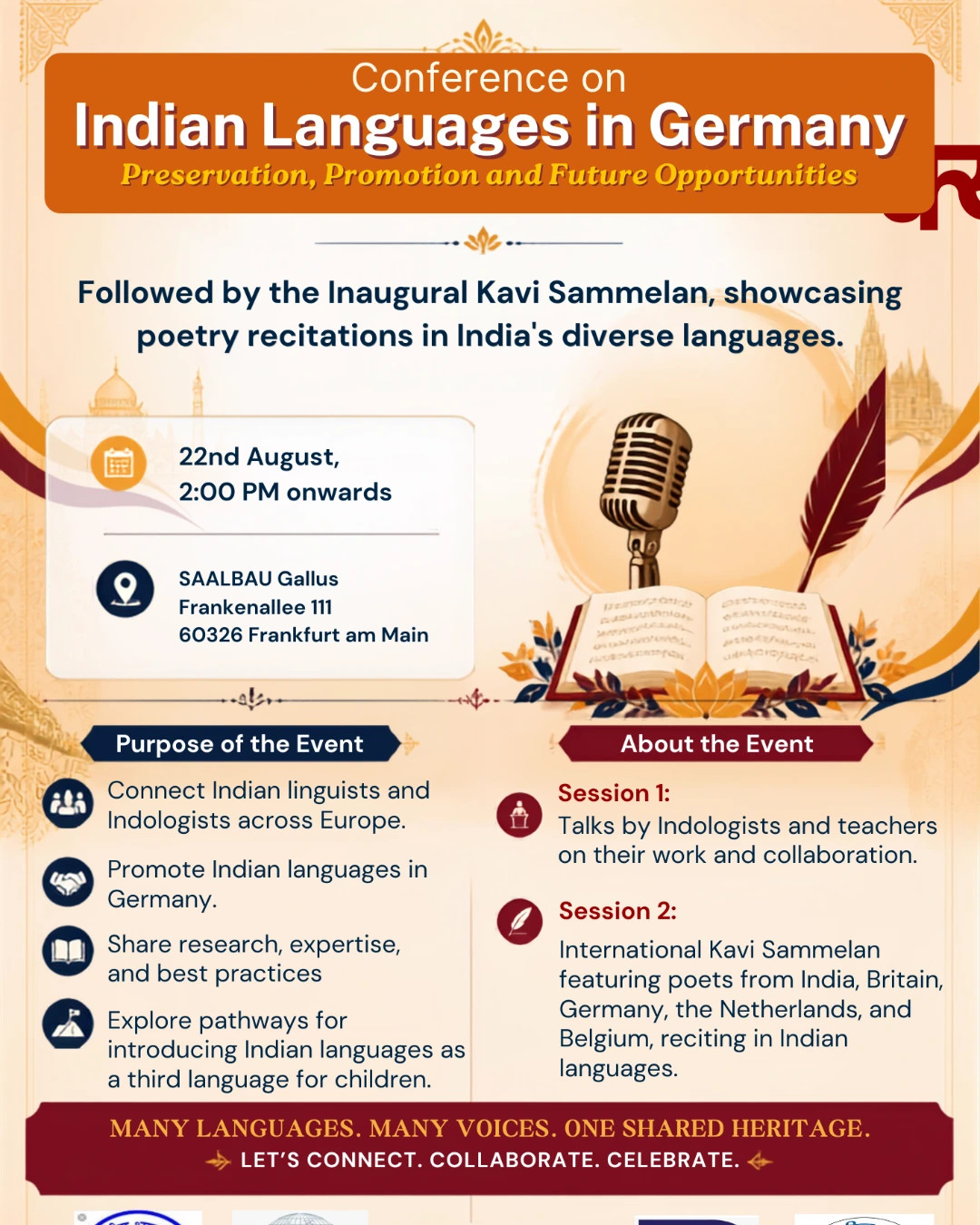Kavi Sammelan & Indian Languages Conference 2026 – Frankfurt am Main
