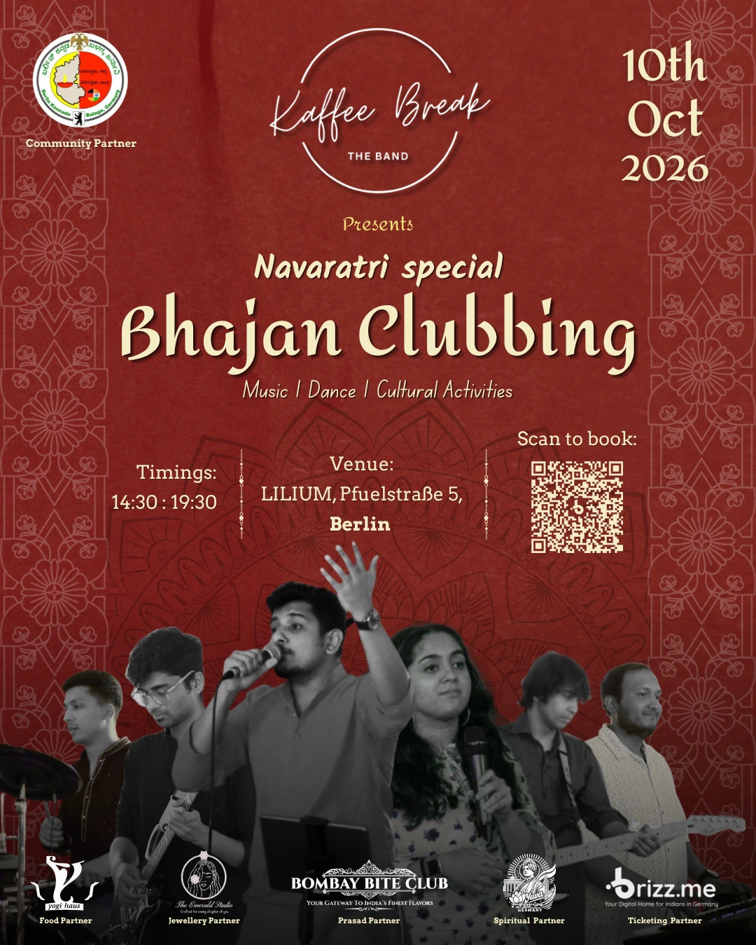 Navaratri Special Bhajan Clubbing – Berlin