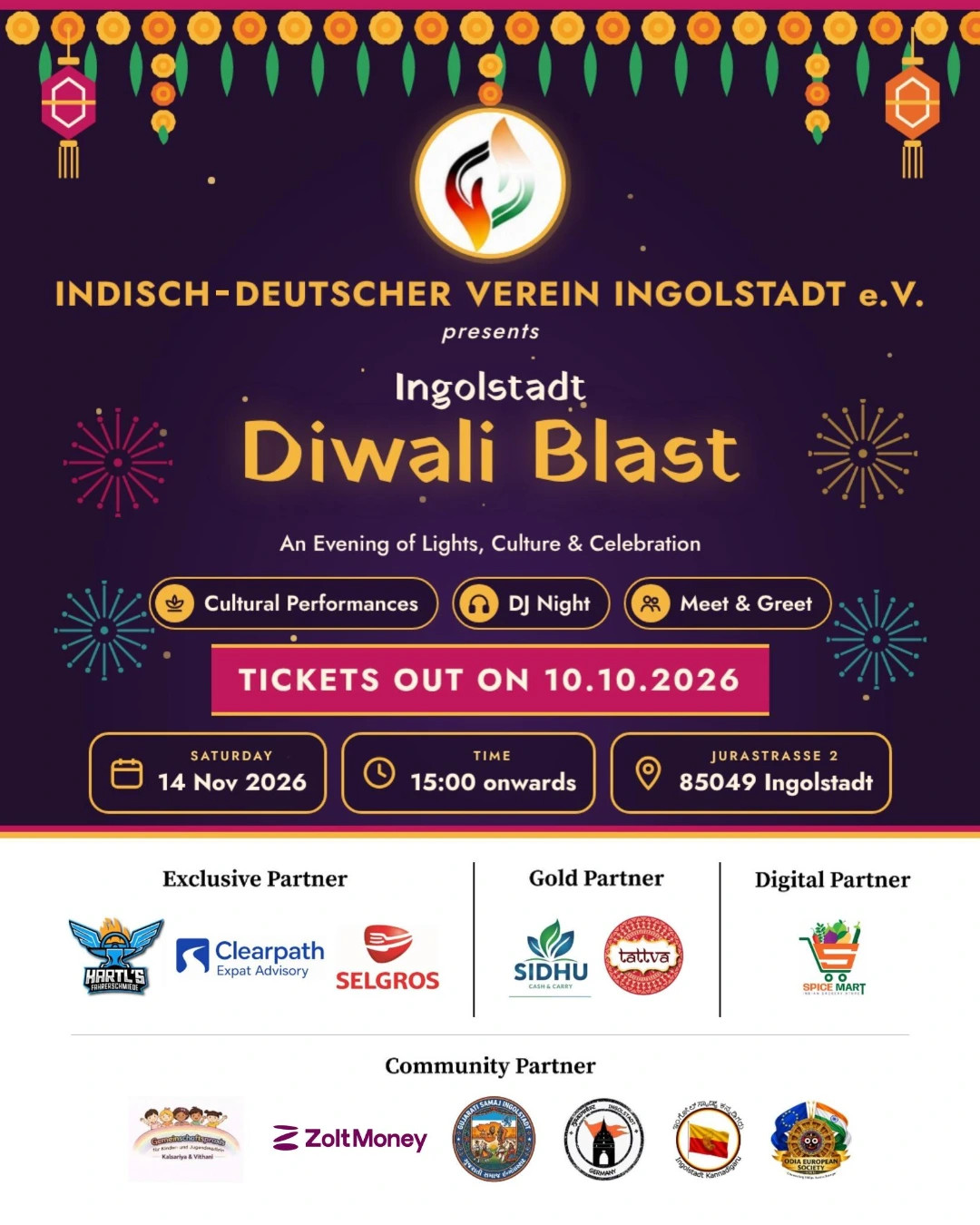 Diwali 2026 – Ingolstadt