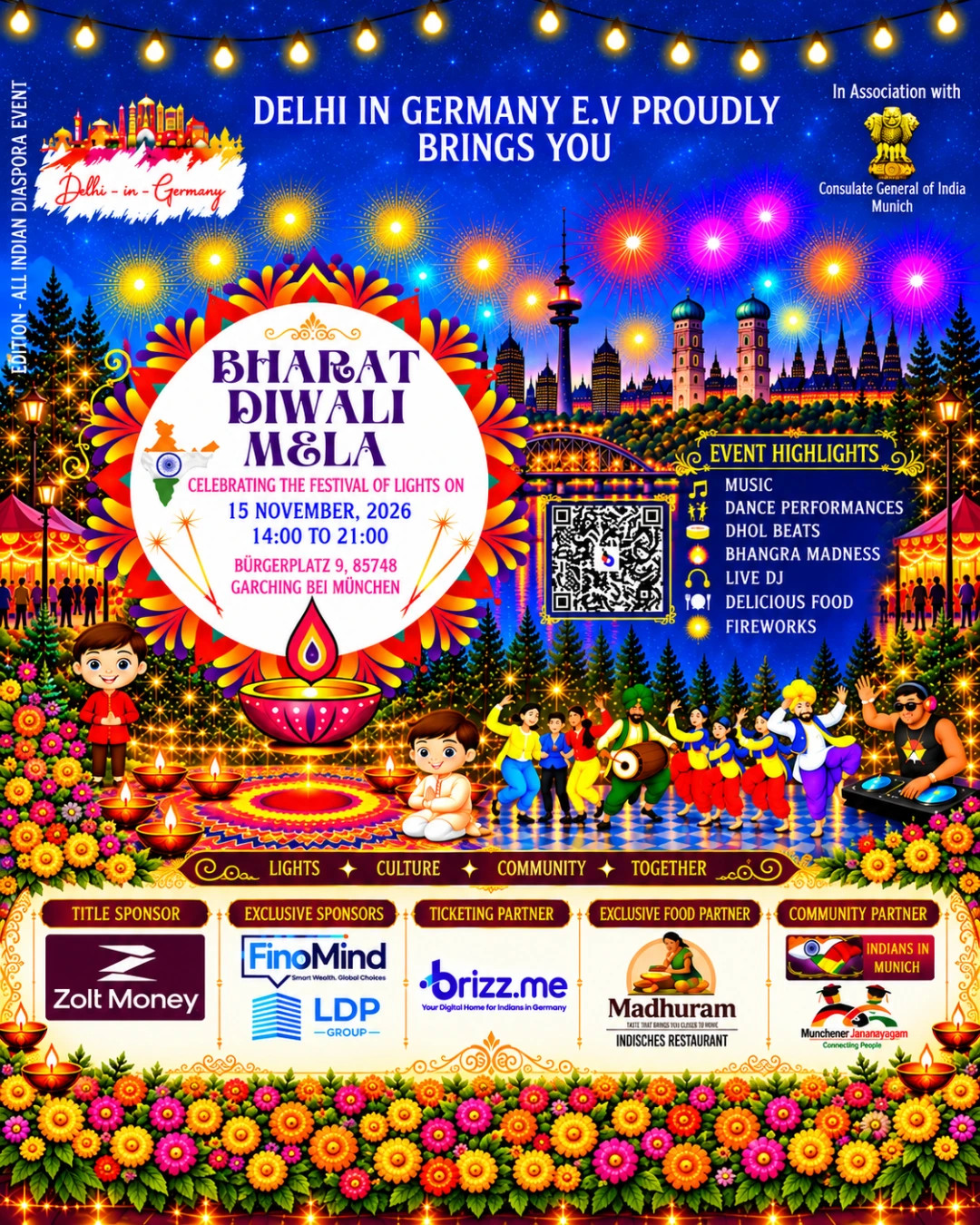 Bharat Diwali Mela 2026 – Munich
