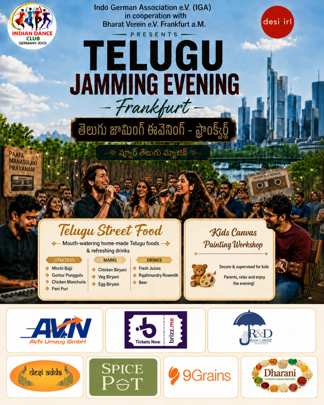 Telugu Jamming Evening - Frankfurt 2026 – Frankfurt am Main