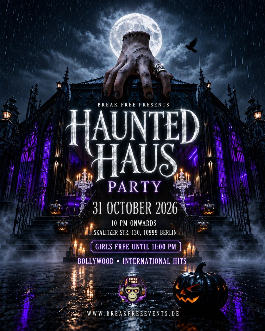 🎃 HAUNTED HAUS PARTY — HALLOWEEN IN BERLIN 👻 – Berlin
