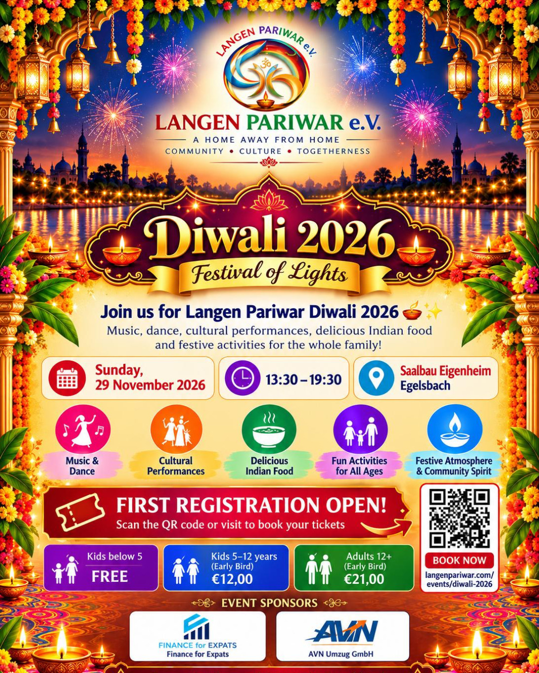 Diwali 2026 - Langen Pariwar e.V. – Egelsbach
