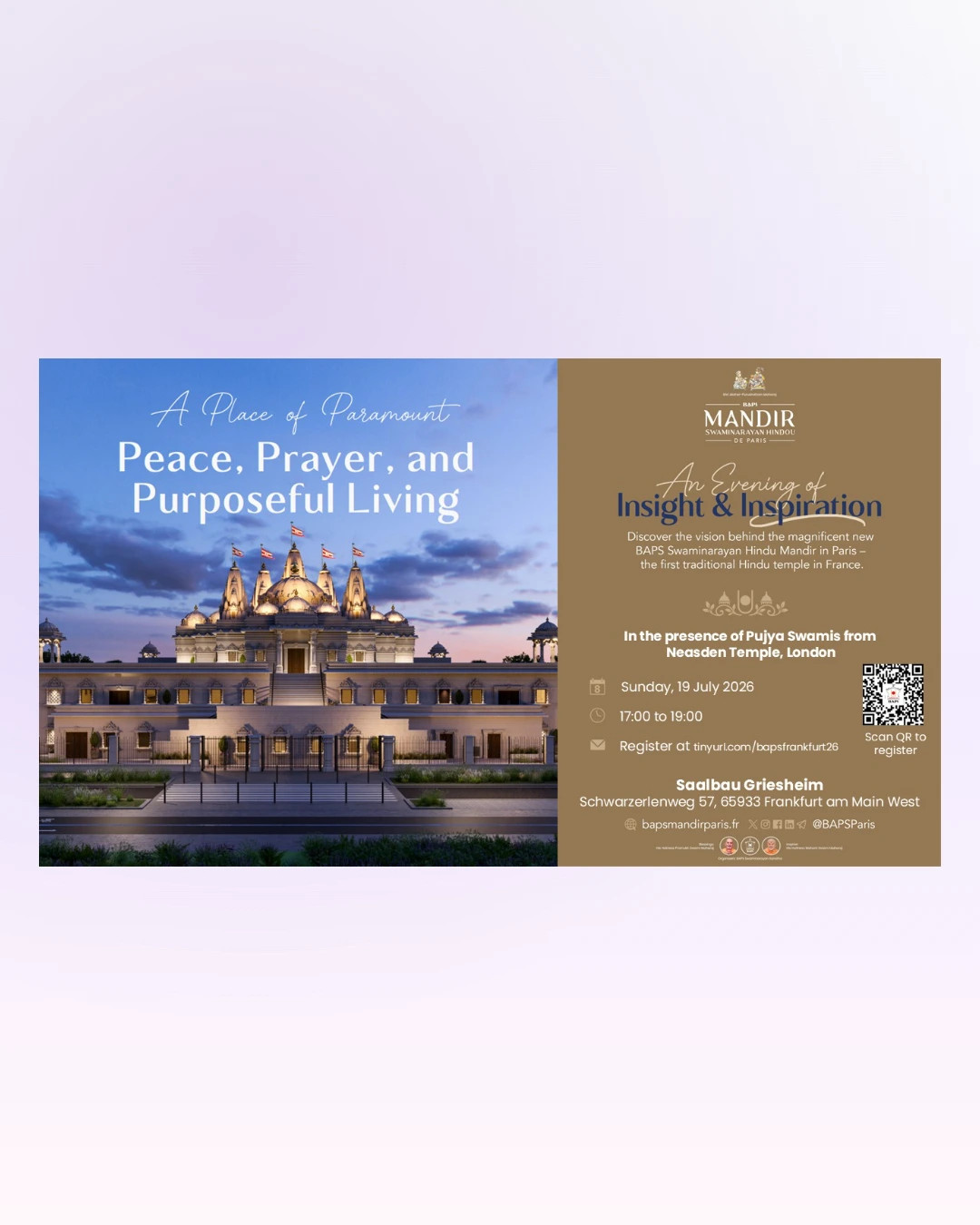 ✨ An Evening of Divine Insight & Inspiration ✨ – Frankfurt am Main