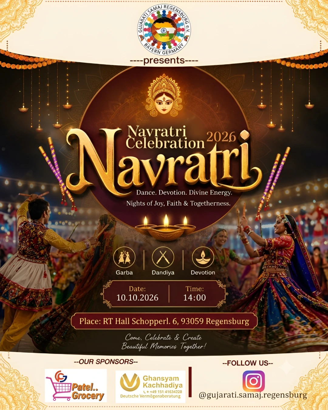 Navratri Mahotsav Regensburg 2026 – Regensburg