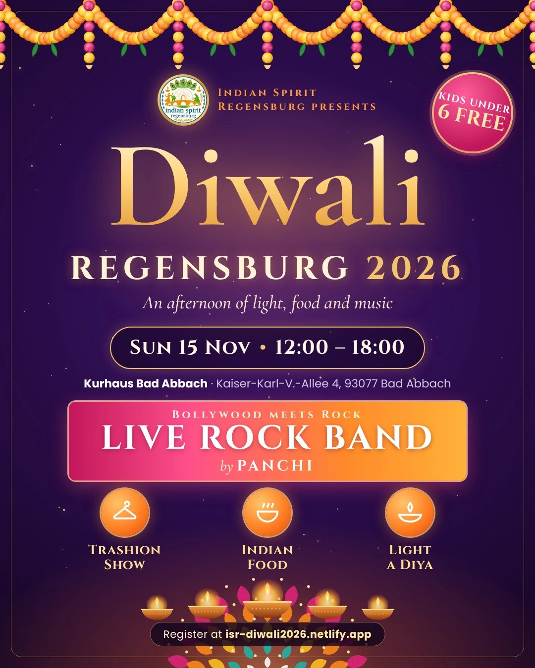 Diwali Celebration Regensburg 2026 – Regensburg